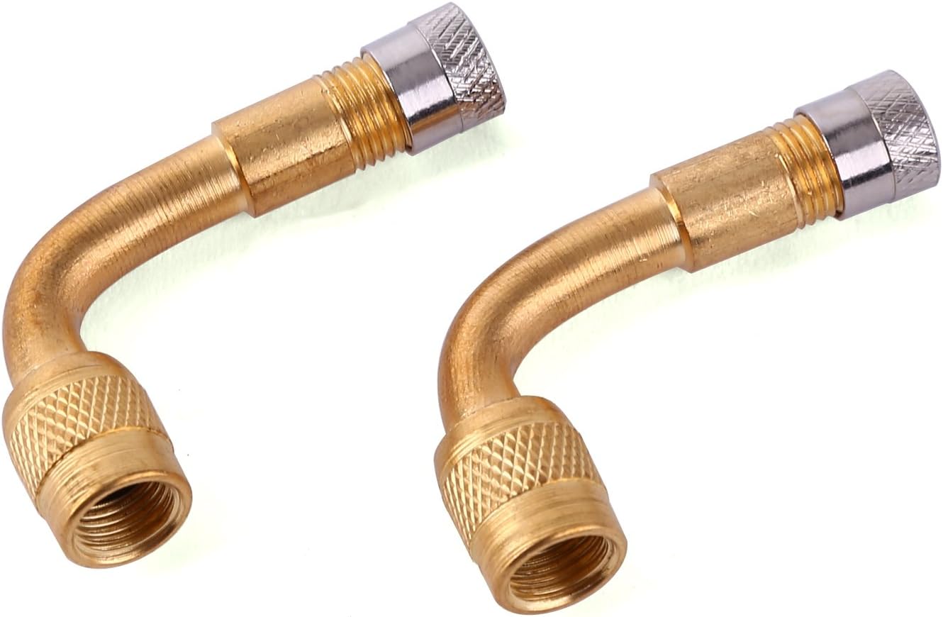 CNC Alu Winkelventile 90 Grad - Für Kawasaki ER-6N 2005-2008