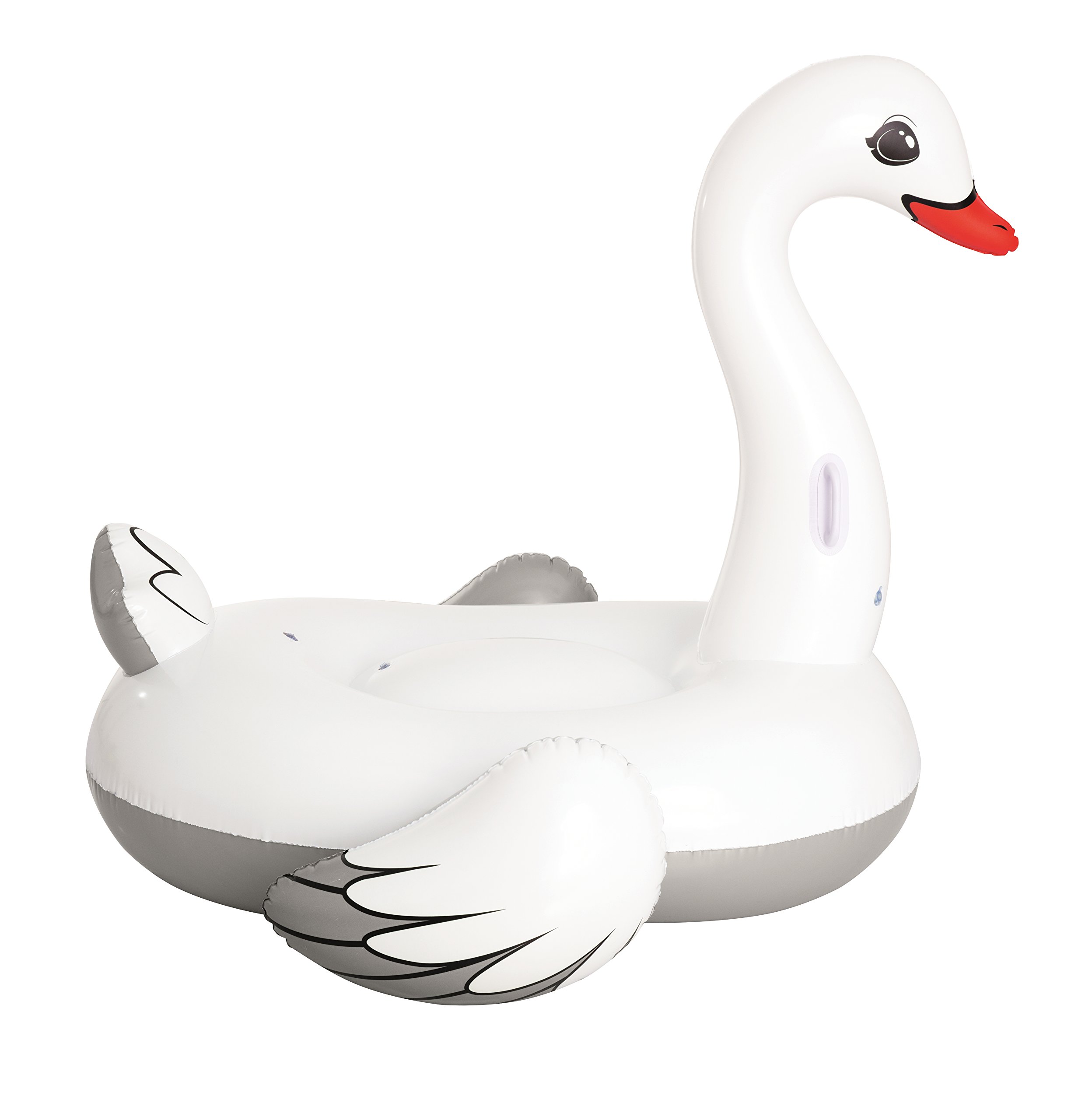 Bestway 4111 Supersized Swan Rider pływający zwierzak, 196 x 174 cm