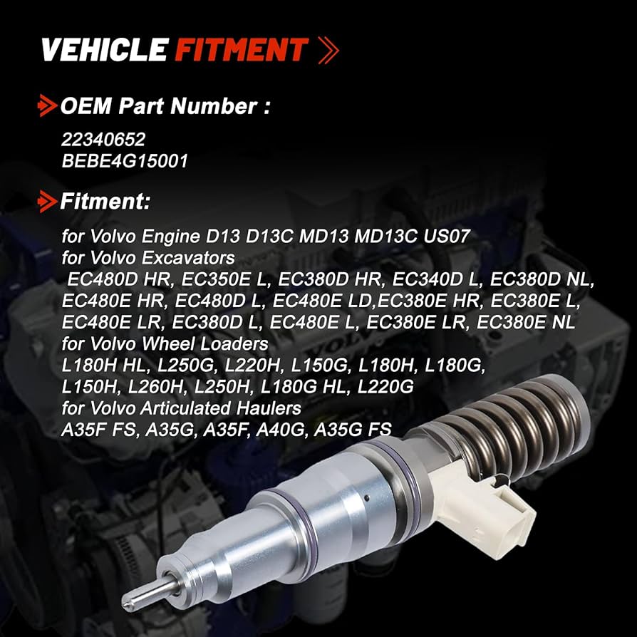 Amazon.com: 22340652 BEBE4G15001 Fuel Injector Unit for