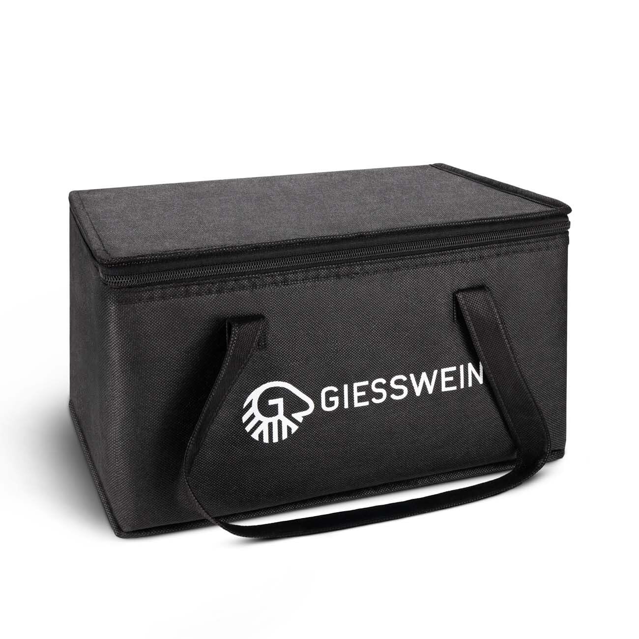 Giesswein Thermotasche - Faltbare Kühltasche mit auslaufsicherem Futter | Isoliertasche mit dreiseitigem Reißverschluss & Tragegriffen – hält warm & kalt für Einkauf, Picknick, Ausflug und Auto