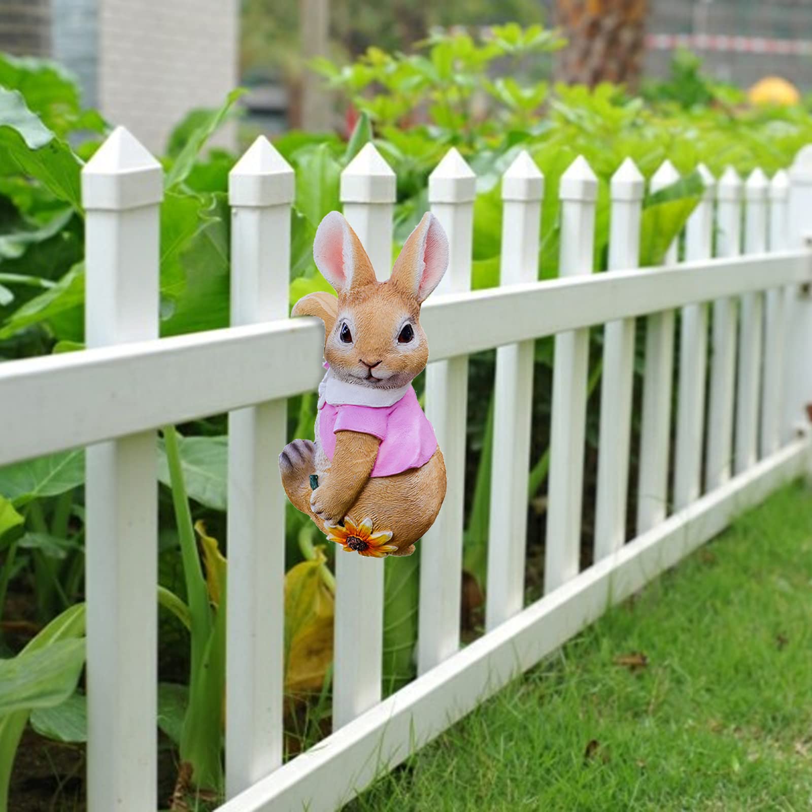 Applicazione Termoadesiva Coniglietto Seduto Azzurro | Panini Tessuti