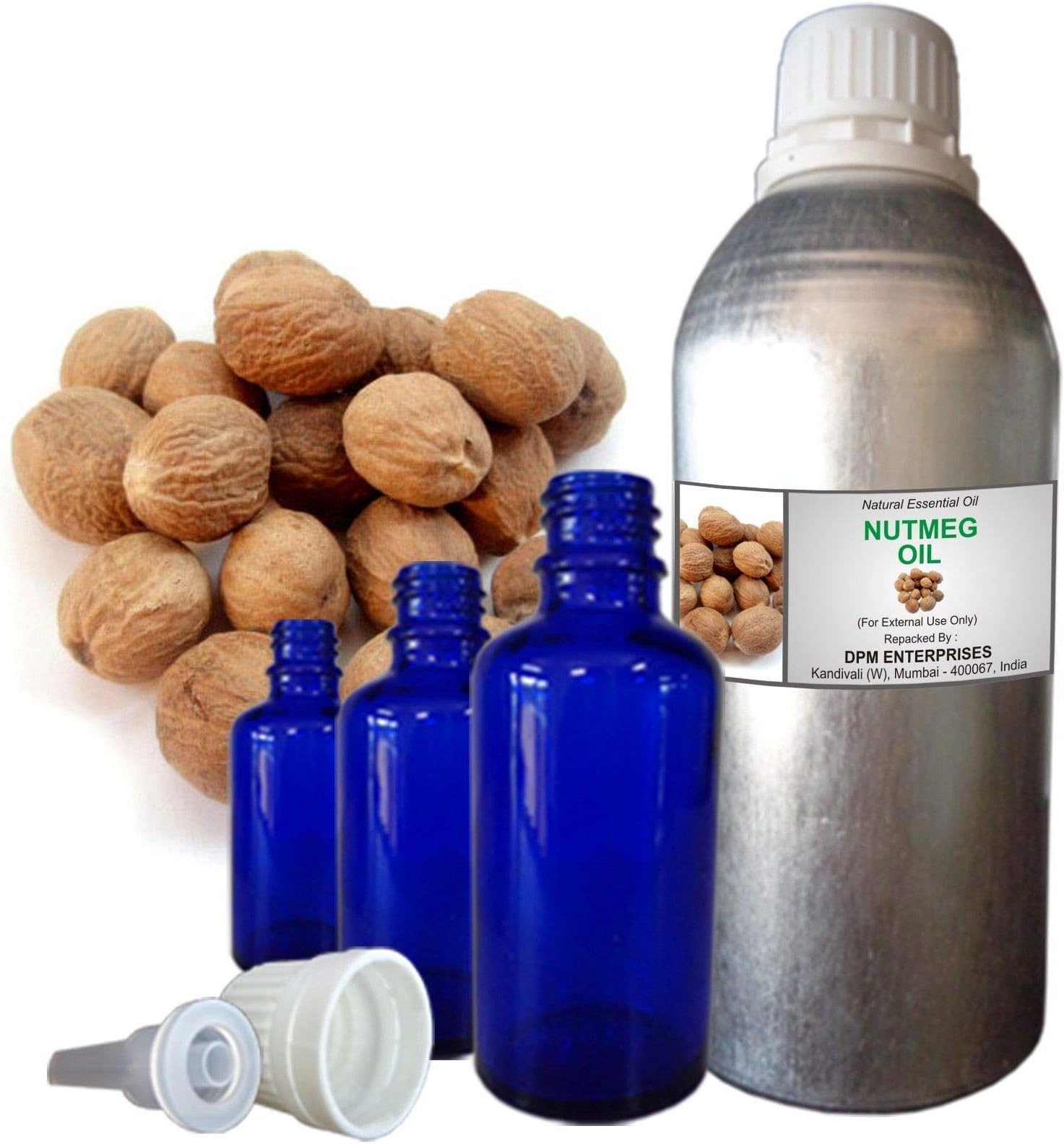Nutmeg Essential Oil, 100% Pure and Natural (50 ml)