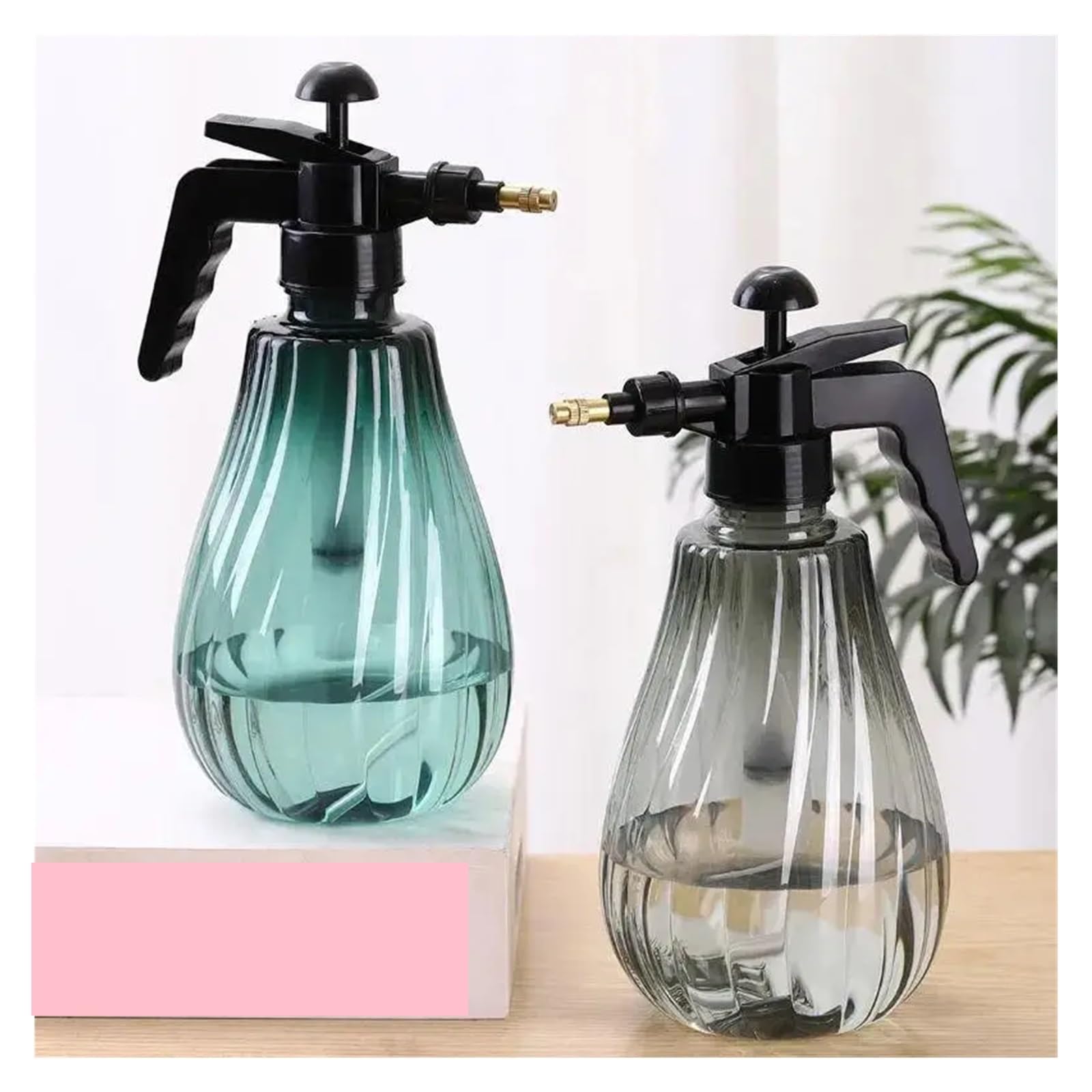 Drucksprühflasche, 1500 ml, Pumpsprüher für Gartenarbeit, Pflanzenpflege, Rasenpflege, effiziente Bewässerung, robuste Gartengeräte