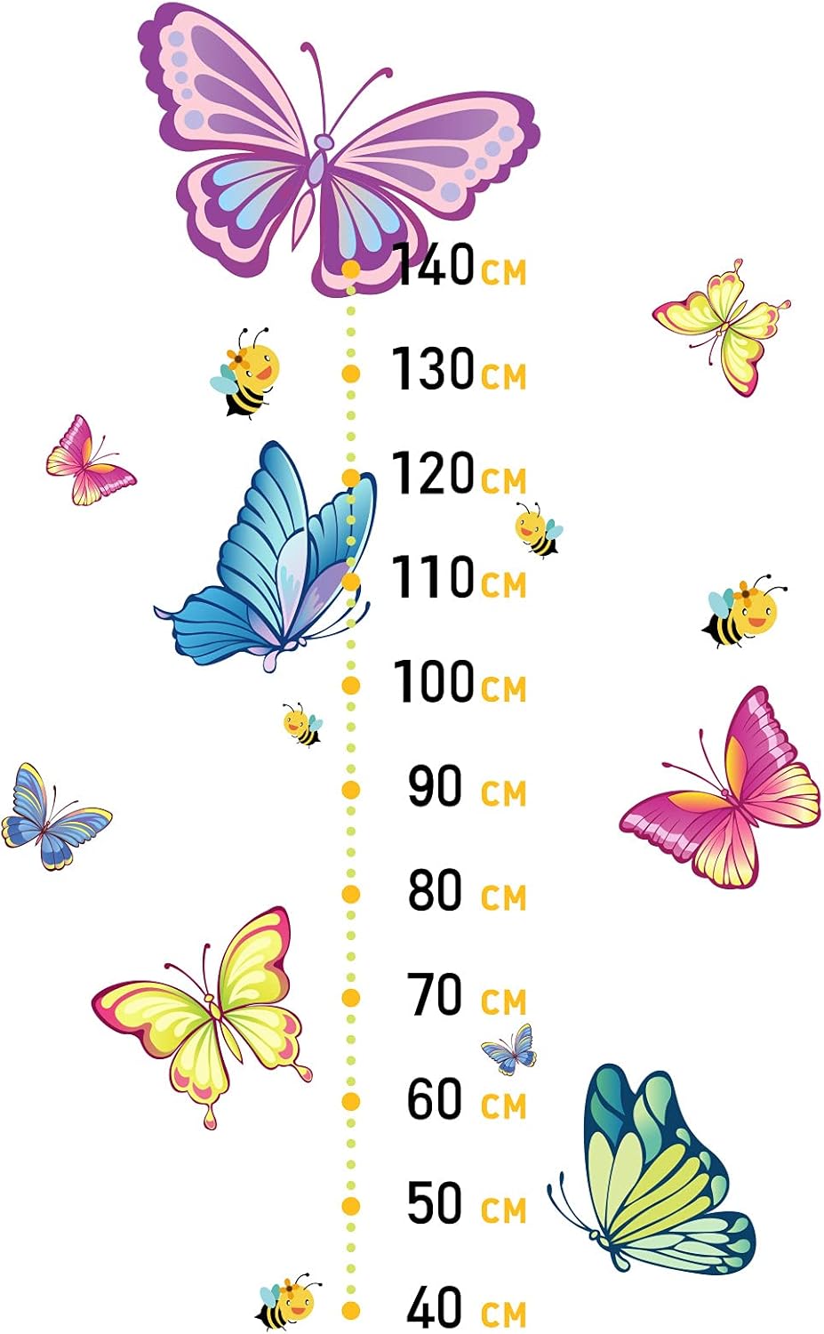 Superdant 身長計 ステッカー 子供身長計 蝴蝶 ウォールステッカー 装飾ステッカー ウォールアート 壁飾りステッカー ウォールシール ウォールペーパー ウォールデコ モダン おしゃれ 洋風 モノトーン エレガント Diy 壁デコシール 壁紙シール インテリアシール Superdant 身長計 ステッカー 子供身長計 蝴蝶 ウォールステッカー 装飾ステッカー ウォールアート 壁飾りステッカー ウォールシール ウォールペーパー ウォールデコ モダン おしゃれ 洋風 モノトーン エレガント Diy 壁デコシール 壁紙シール インテリアシール