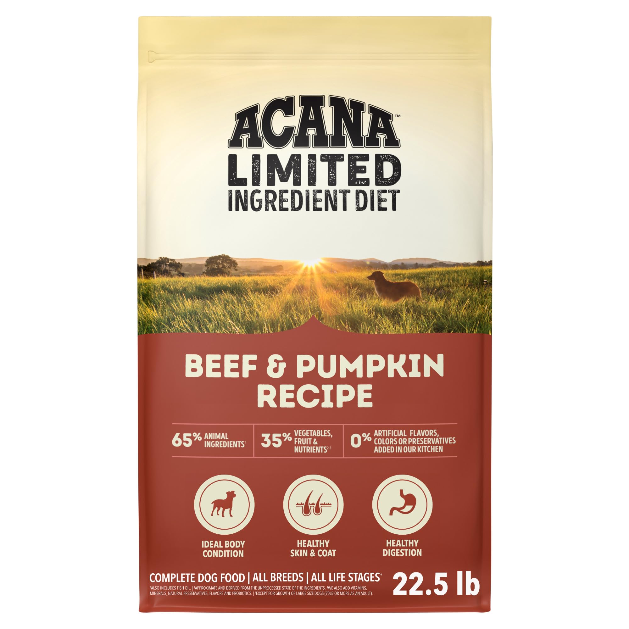 ACANA Singles Beef and Pumpkin Dry Dog Food