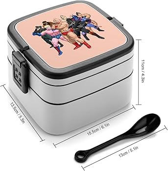 Amazon | キン肉マン 弁当箱 ランチボックス 二段 抗菌 お弁当箱 べん Amazon | キン肉マン 弁当箱 ランチボックス 二段 抗菌 お弁当箱 べん