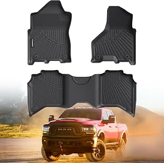 Floor Mats for 2019-2025 2026 Ram 2500/3500 Crew-Cab