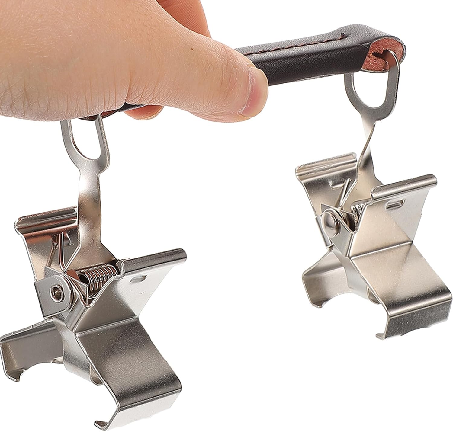 Hoement Metal Wet Canvas Clip for Artists Ergonomic Frame Separator Clamp for Wet Paintings and Canvases Smooth Polished Surface Carrier for Easy Transport and Natural Drying for Sketching