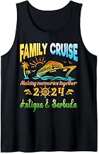 Family Cruise 2024 Antigua & Barbuda Vacation Trip Outfit Tank Top