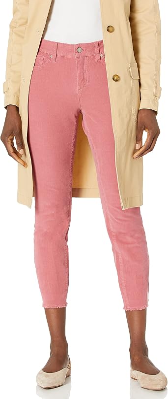 NYDJ womens Alina Ankle Corduroy Pants 
