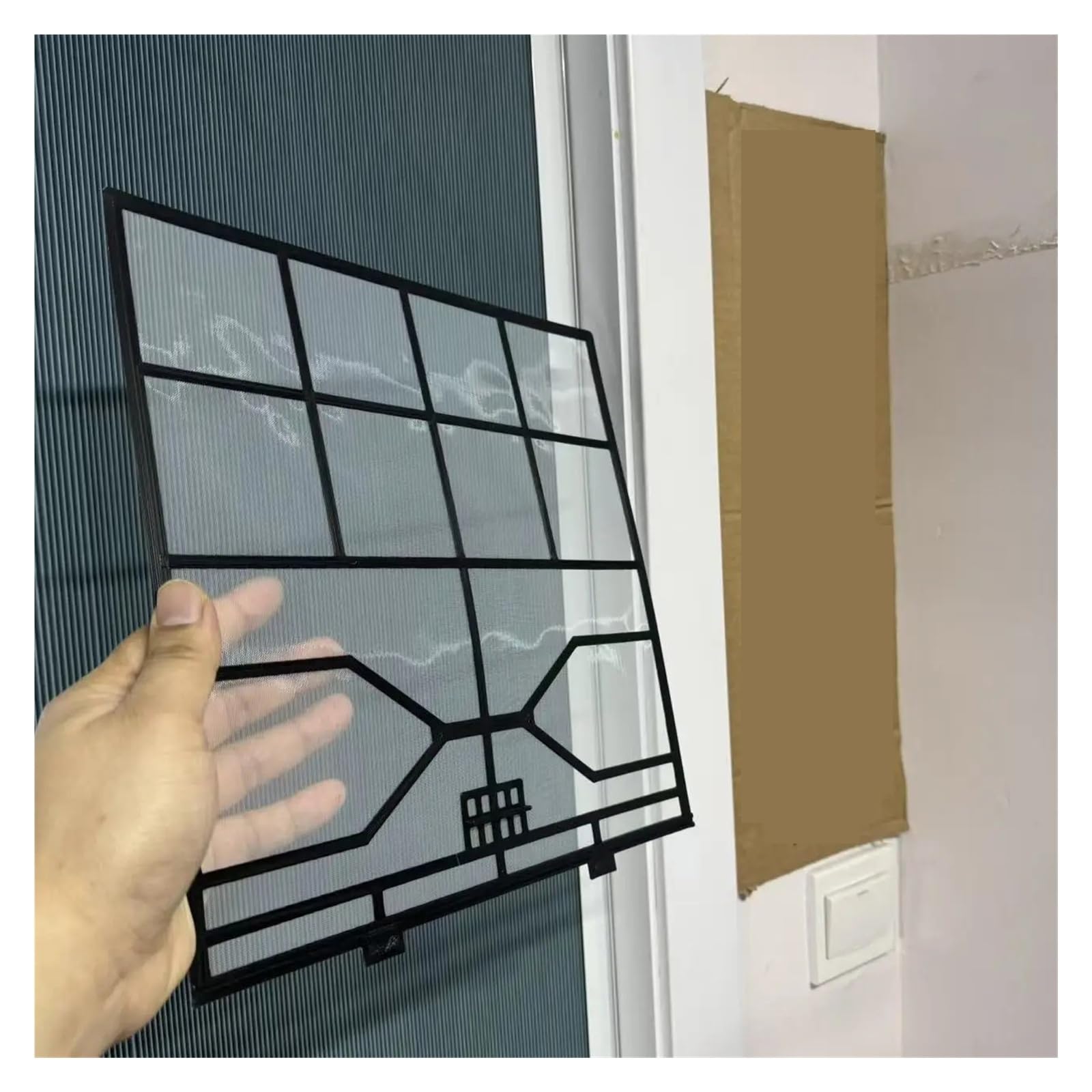 Compatible Con CWD, Filtro Del Condizionatore D'aria | Filtro Del Condizionatore D'aria00K1016, Con Panasonic, Con Rasonic, Dimensioni Parti Aria Condizionata: 30,2X31 Cm(2pcs)