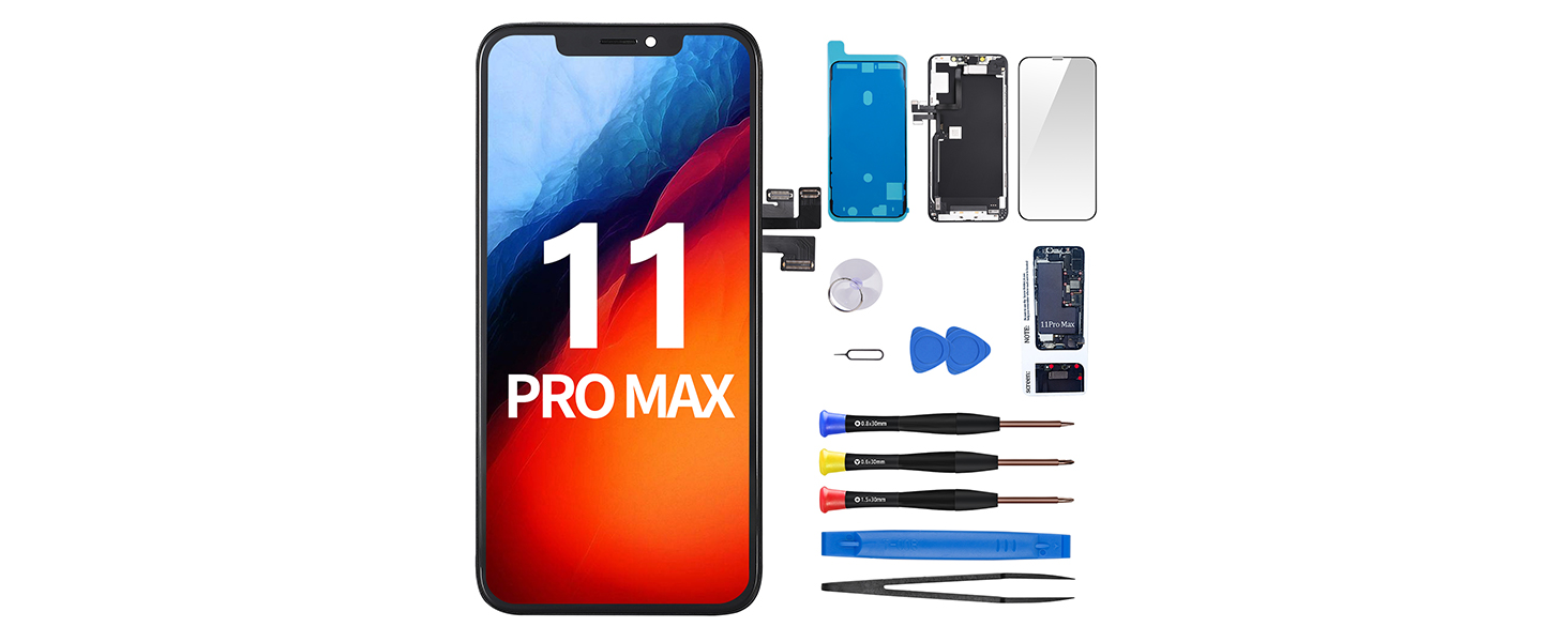 Amazon.com: CYKJGS for iPhone 11 Pro Max Screen Replacement with
