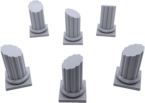 EnderToys Pillars - DND Terrain - 28mm Scenery for Tabletop Miniatures