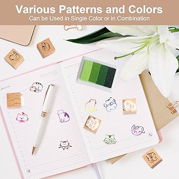 Coffret Tampons Enseignants à Personnaliser En Bois X3