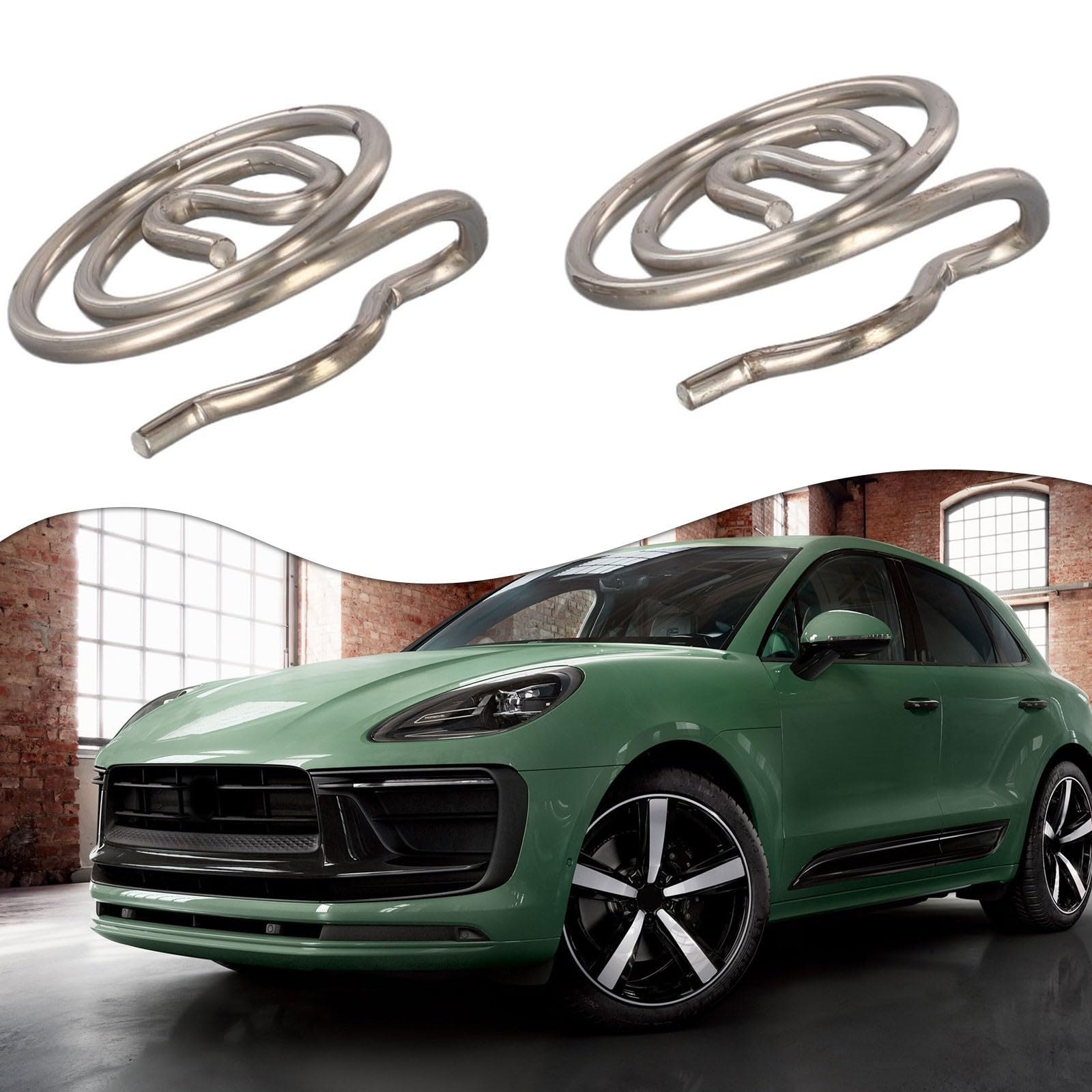 Coppia Molle Servomotore Valvola Elettronica per Serie Macan dal 2015 al 2022, Compatibile con Codice 95813324602