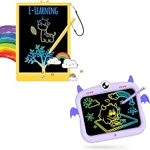 TEKFUN 10inch + 8.5inch Doodle Board Colorful LCD Writing Tablet