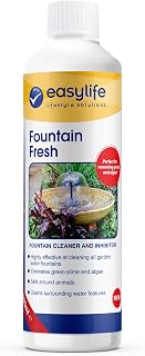 Easylife Lifestyle Solutions Fountain Water Cleaner - Inhibitor Eliminates Green Slime And Scum Algae Remover For Pond Anti-Bacterial Fountain Clear Water Treatment