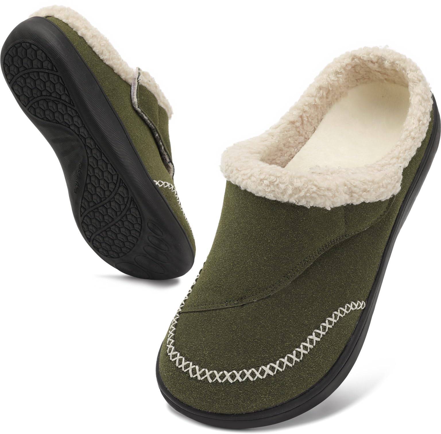 relxfeet Mens Wide Slippers