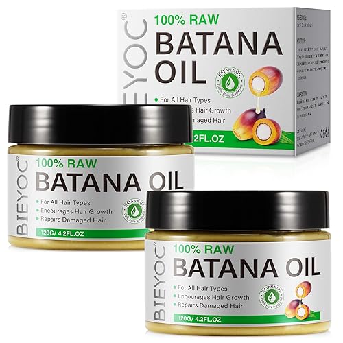 Aceite de batana crudo para el crecimiento del cabello, aceite de batana 100% puro de Honduras, evita la pérdida de cabello, repara daños y mejora