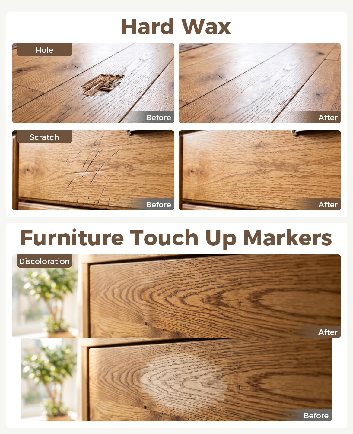 How to Remove a Scratch From a Wood Floor 1 Hardwood floor repair kit