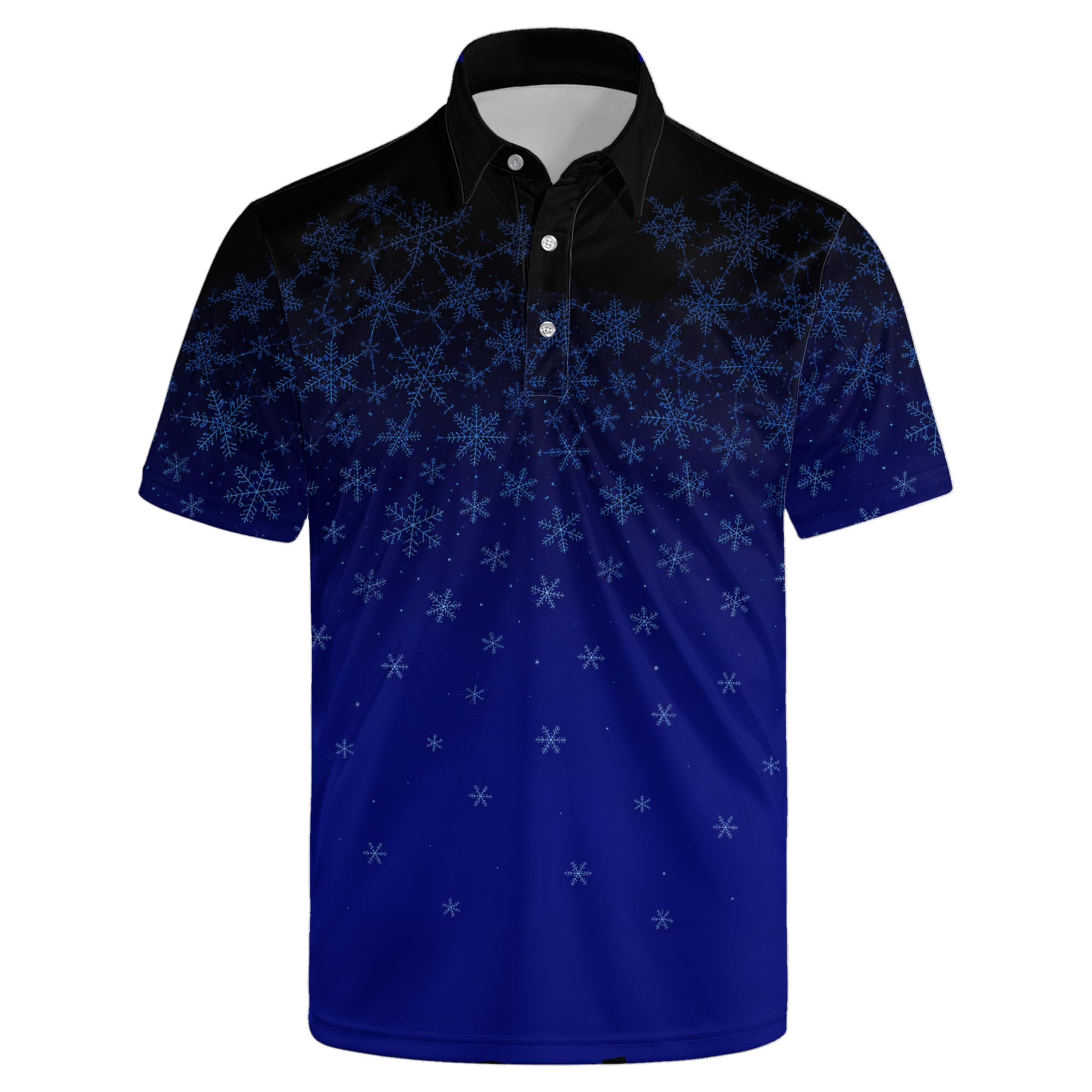 Men's Funny Golf Shirt Short Sleeve, Casual Polo Shirts for Men