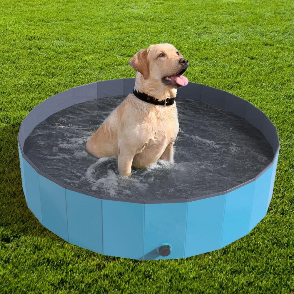 Collapsible Dog Pool Foldable Pet Bath Pool for Pet Bathing Swimming Tub