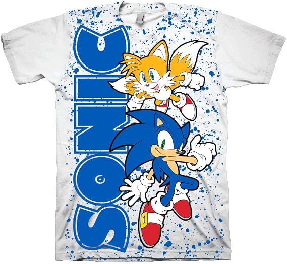 sonic the hedgehog shirt size 6