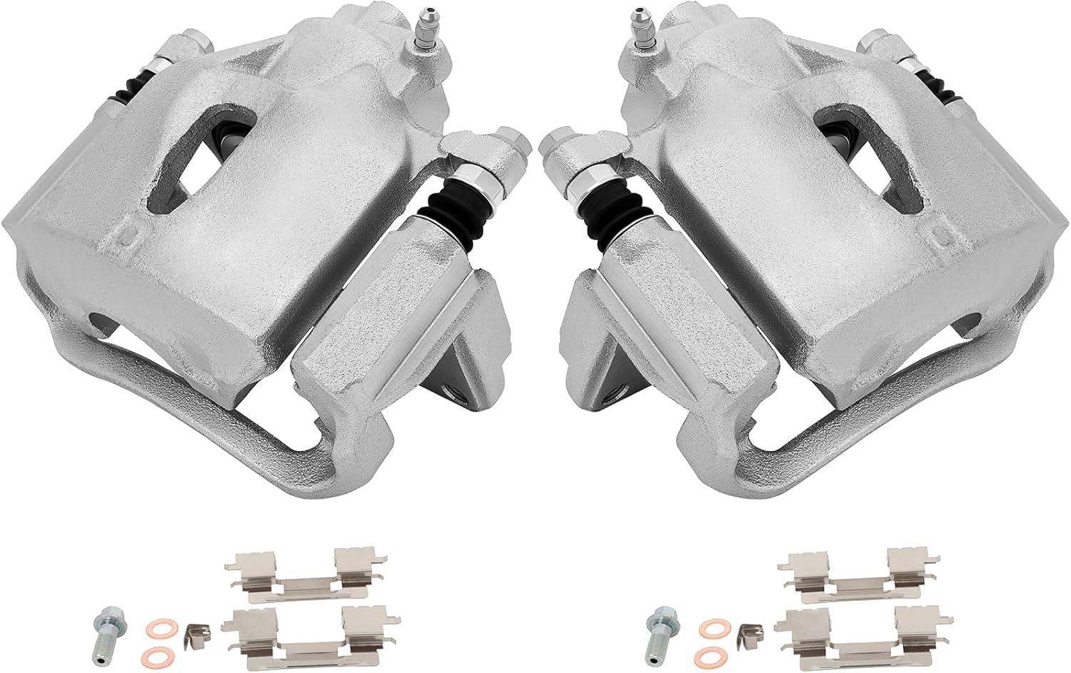 SCITOO Front Left+Right Brake Calipers with Bracket for Toyota