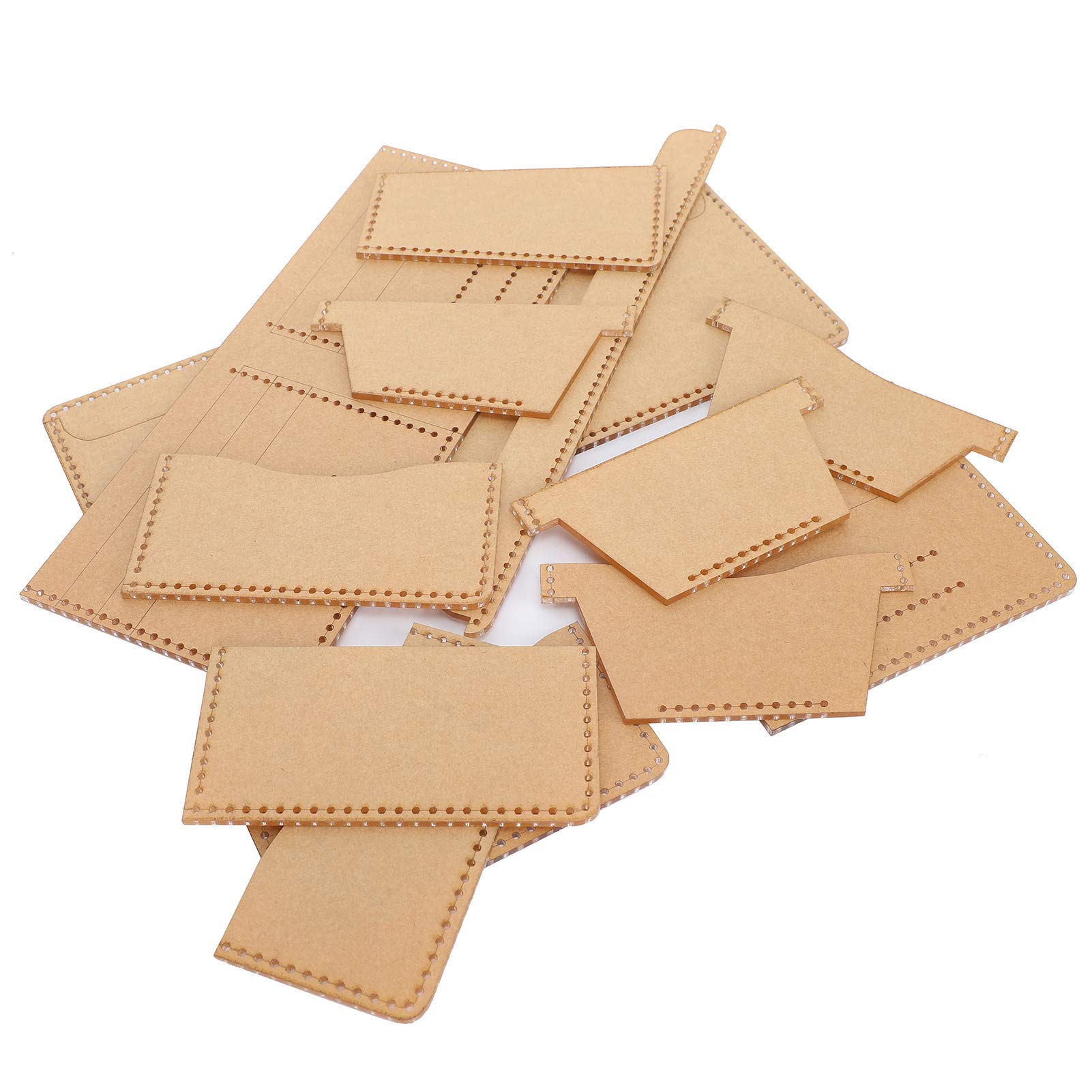 Jeanoko Practical Wallet Template Leather Acrylic Template Leather Craft Template Leather Craft Leathercraft DIY Tool