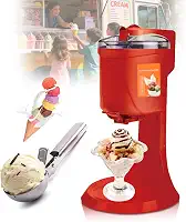 MáQuina De Sorvete De Mesa, MáQuina De Sorvete Cremoso Com Coletor De Bolas De Sorvete, RemovíVel E LaváVel Para Uso DoméStico, Iogurte Congelado