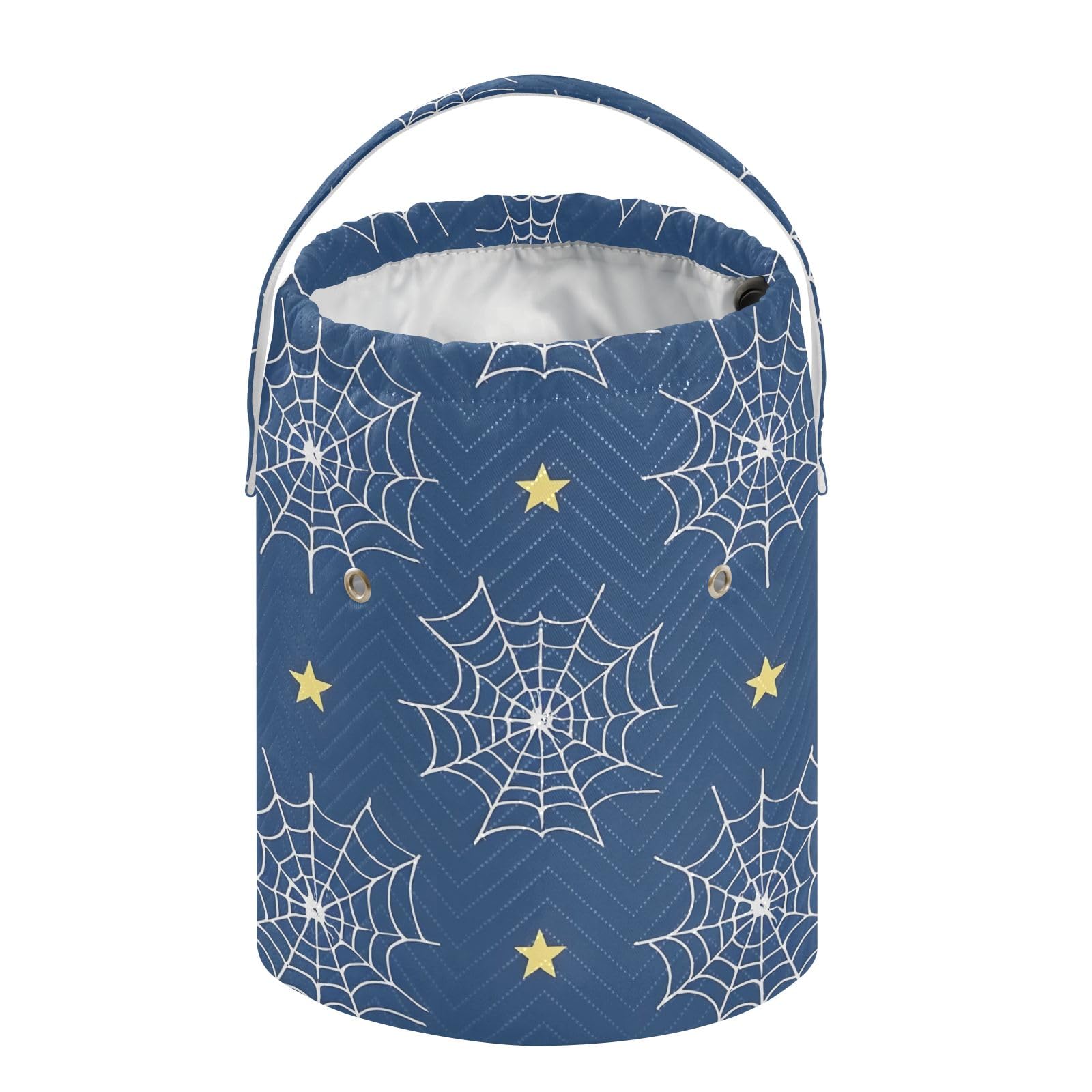 Yarn Storage Bag Small Crochet Bag Knitting Bag Organizer Cobweb Star Yarn Bags for Crocheting Basket