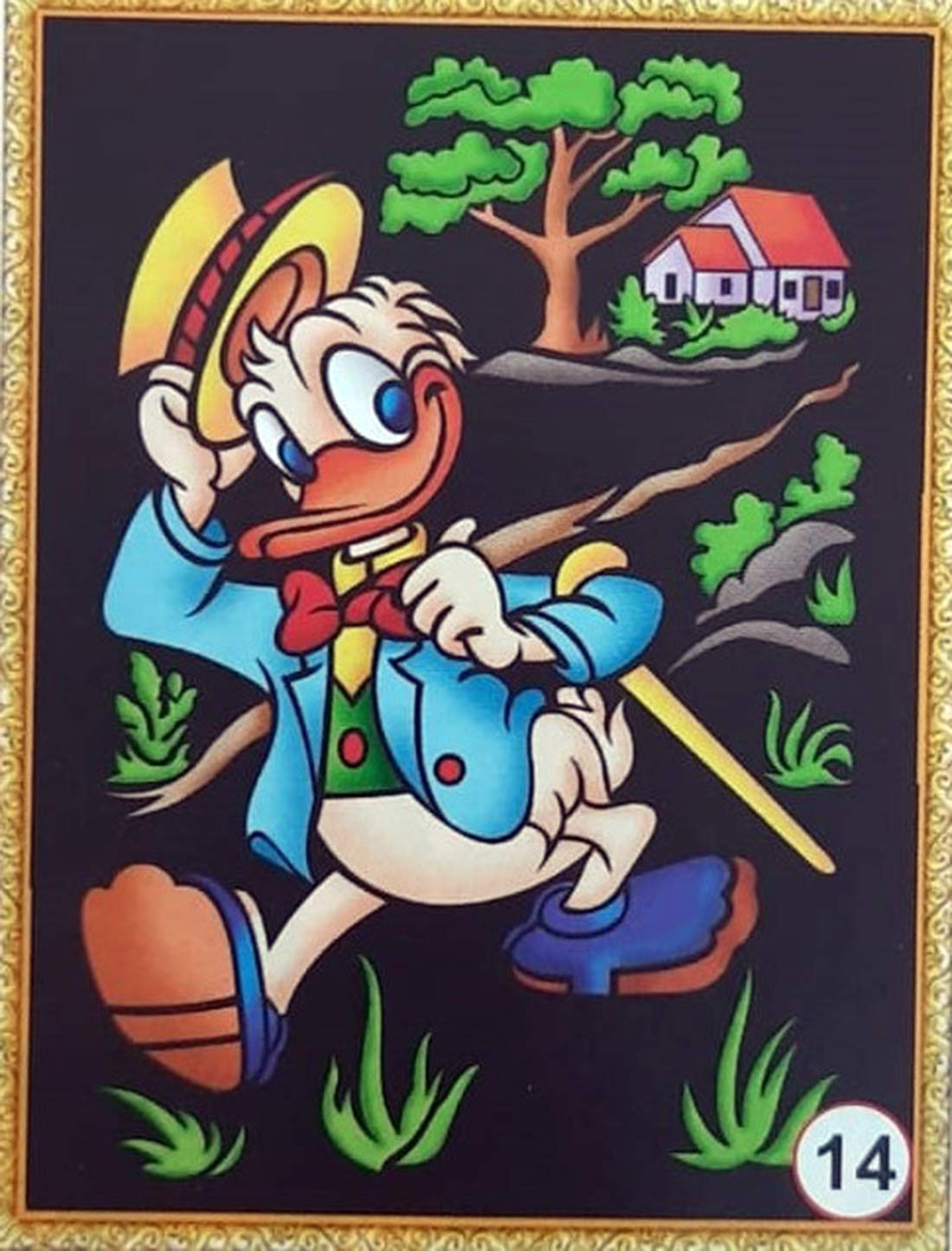 Rainbow DIY - Emboss Painting Kit, Medium (13x19 inch), Model No - 14