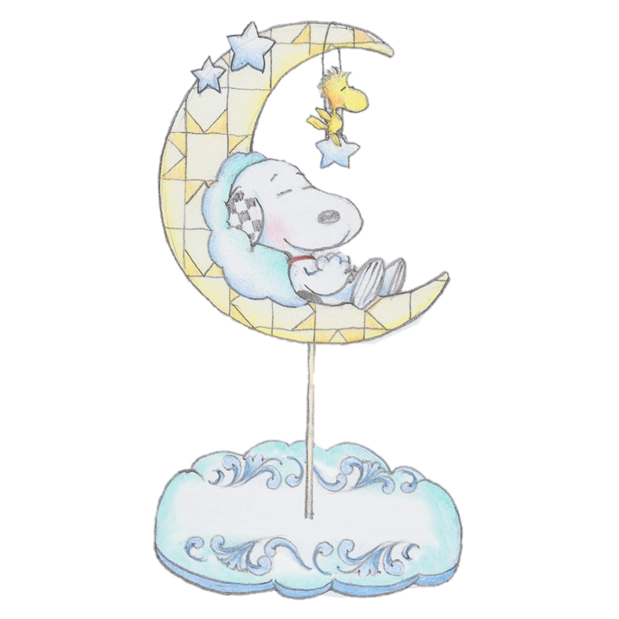 Amazon.co.jp: enesco Jim Shore スヌーピー&ウッドストック