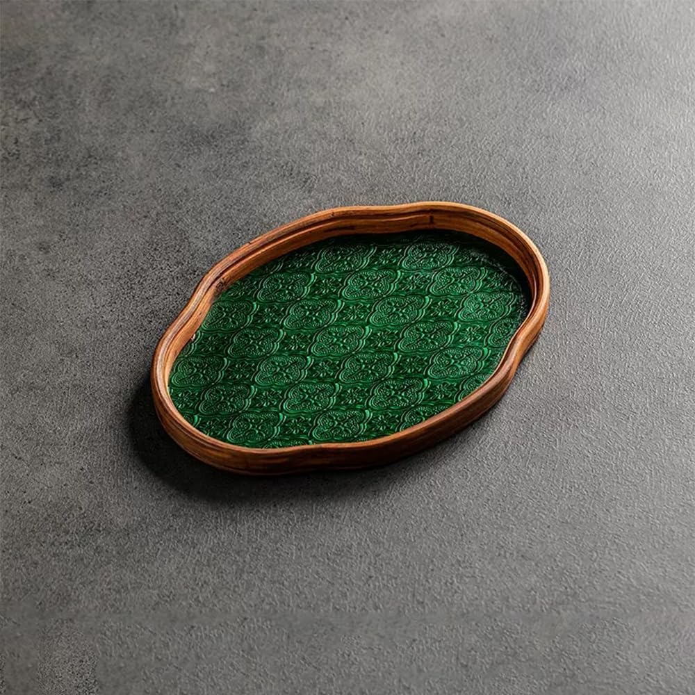 Amazon｜Liberty-Z 花海棠柄トレー トレイ ガラス 盛器 昭和 「シノワ