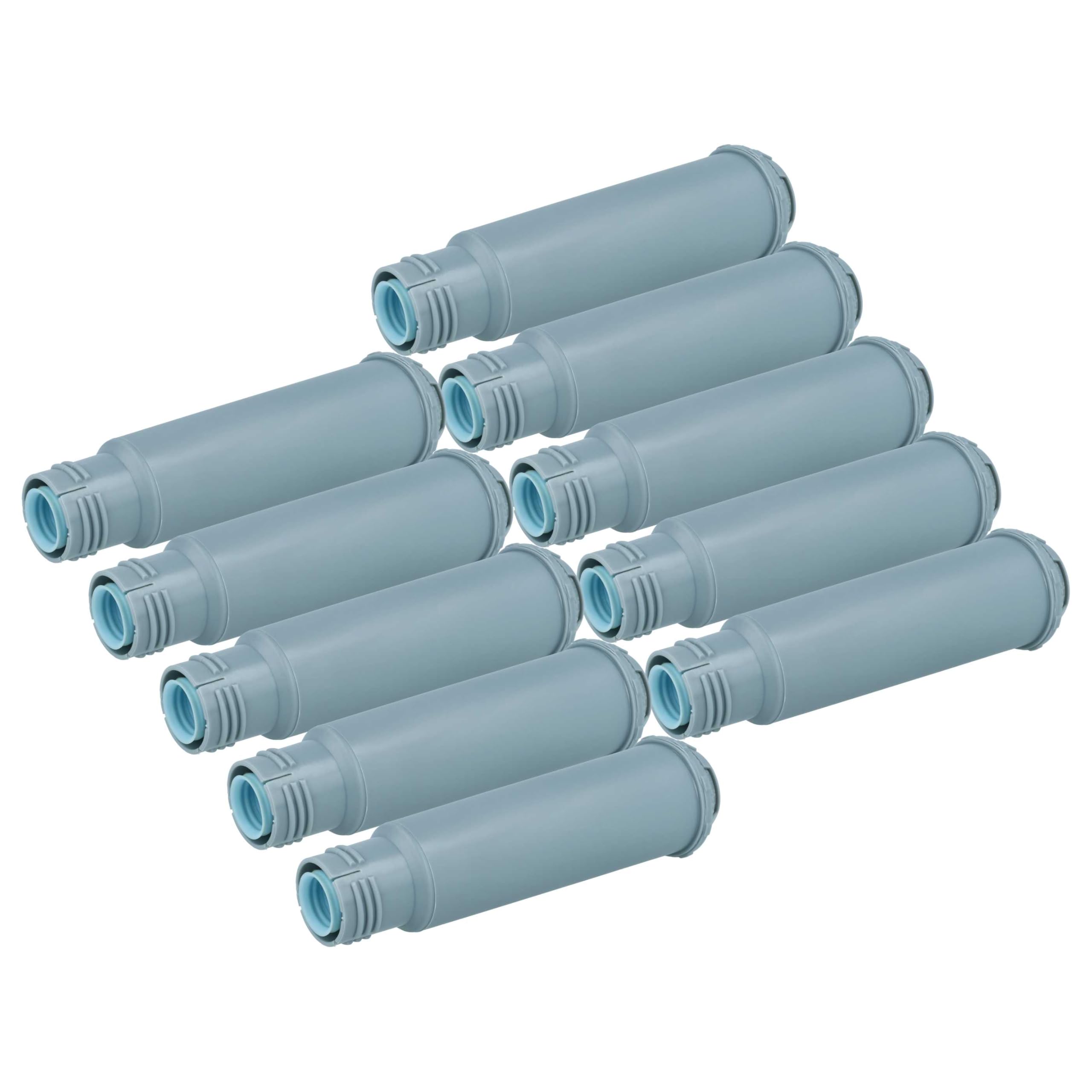 vhbw 10 x filtr wody zastępuje Electrolux CFL-701B, CFL-701, 9000849514 do ekspresu do kawy, ekspresu do kawy automatycznej - szary