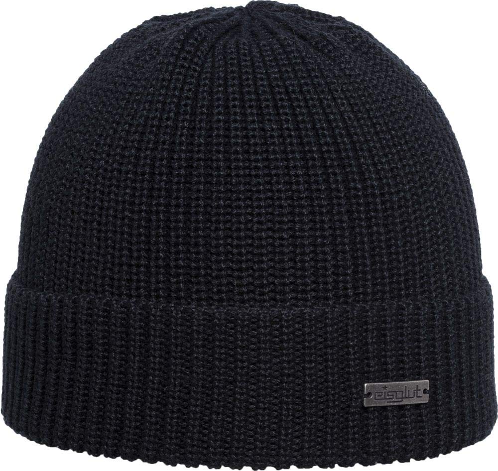Eisglut Men Klaas Merino Cap - Black, One Size