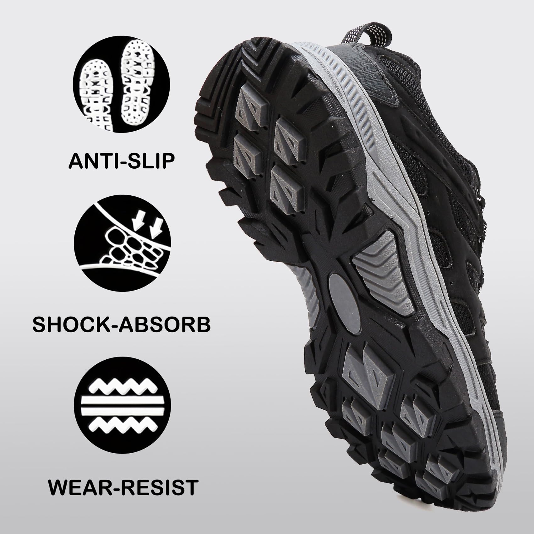Półbuty do Trekkingu i Wędrowania Mężczyźni Damskie Buty do Chodzenia Buty Sportowe Niskie Trekkingowe Buty Wspinaczkowe Outdoorowe Kempingowe Trampki