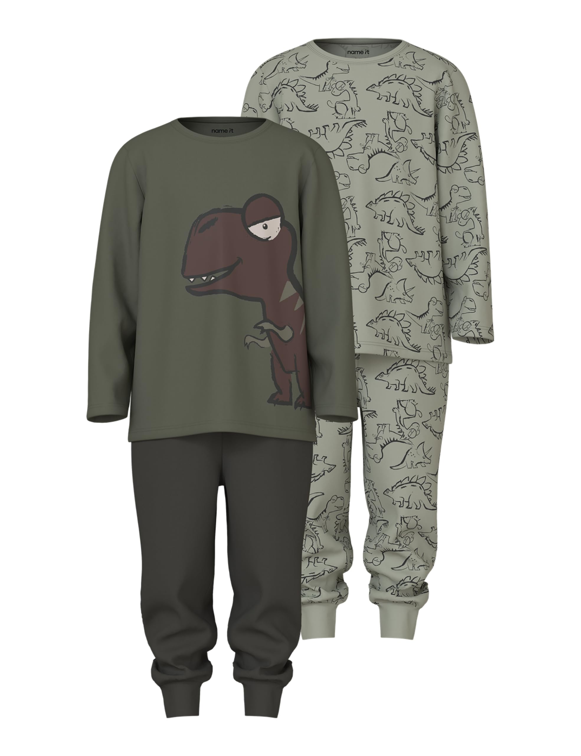 Name IT Jungen Nmmnightset 2p AOP Noos Nmmnightset 2P AOP Noos (2er Pack)