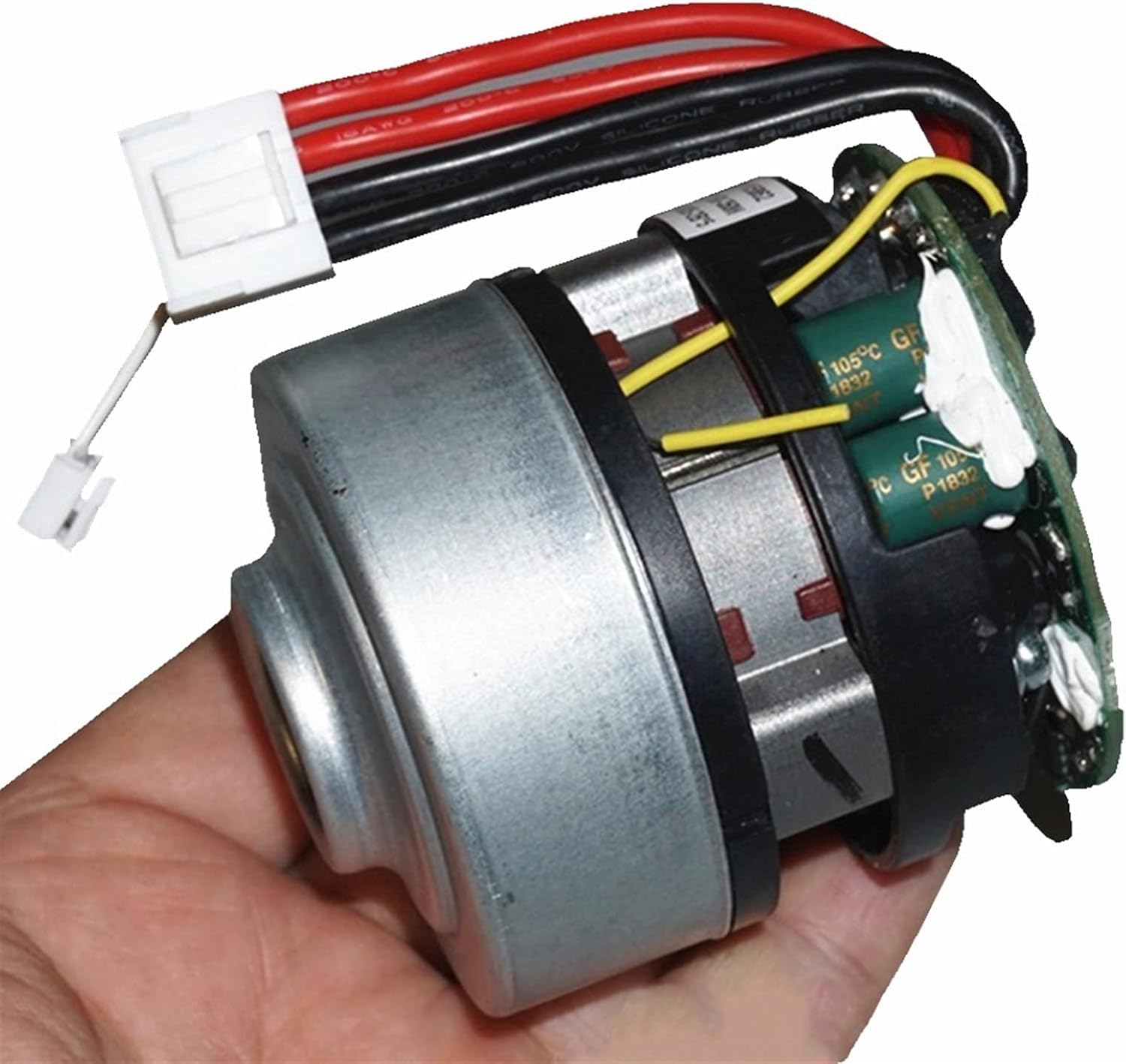 Lcuihong-Mini motor de DC Motor de vacío de velocidad ultra alta, 21. 6V 350W, Motor sin escobillas del ventilador de succión del polvo de alta potencia para el ventilador de pulverización Piezas de r