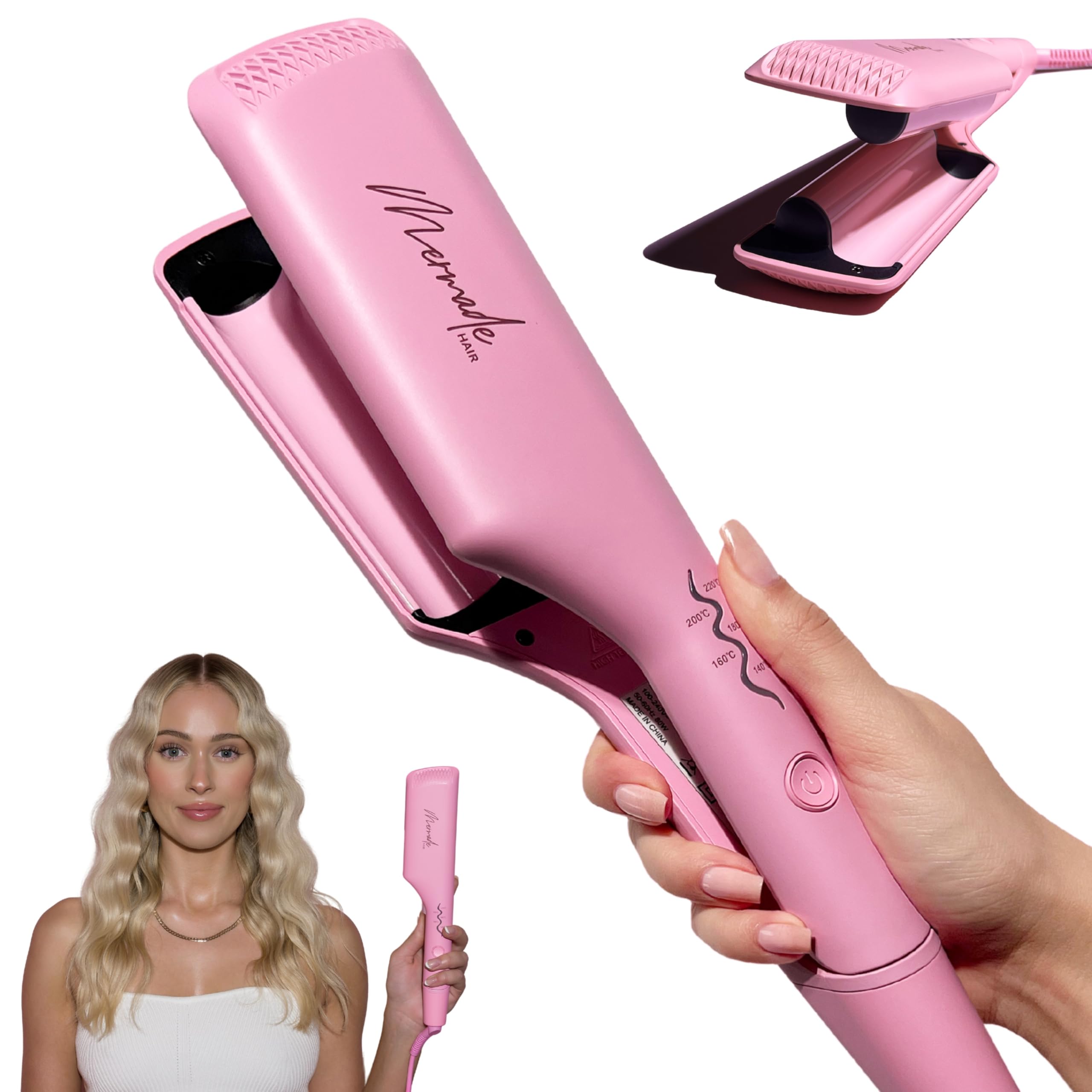 Amazon.com: Mermade Hair Deep Hair Waver Tool - Double 1
