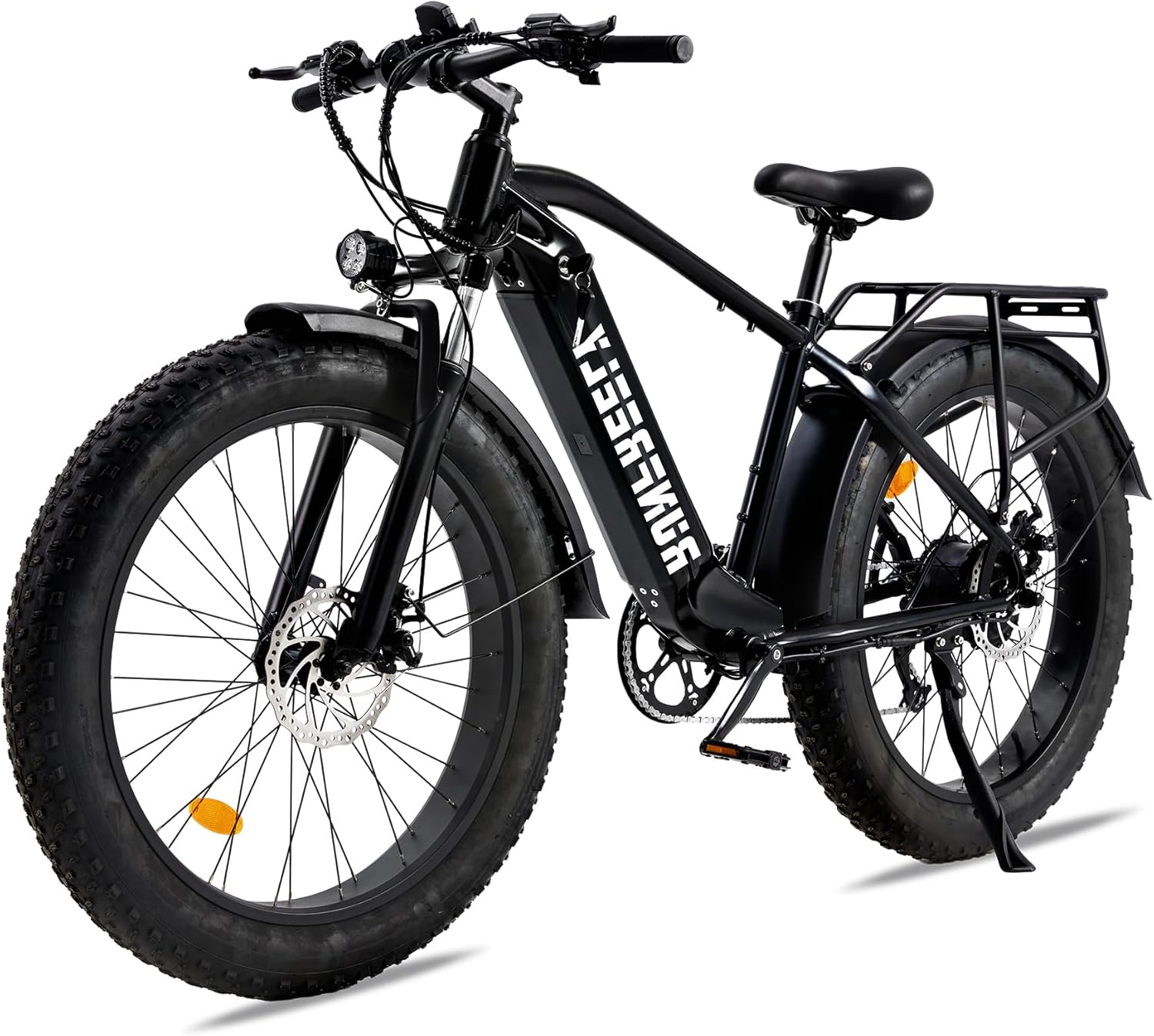 Electrical Bike for Adults 1500W, 26″ Fats Tire E-Bike with 48V 15AH Battery, 27MPH Prime Velocity & 62 Miles Vary, 7-Velocity Electrical Mountain Bicycle
