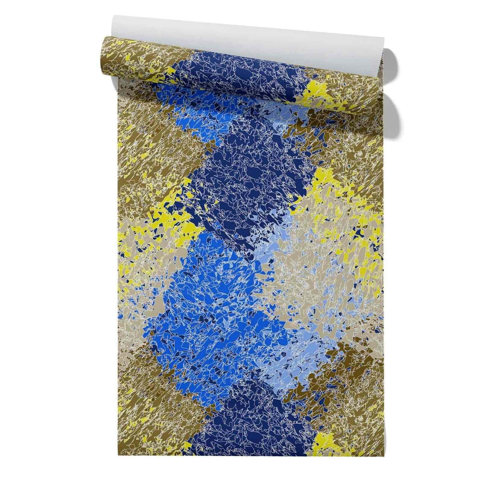 CEVAN Contour Wallpaper Kitchen Washable Non Slip Drawer Liner Paint Modern Individuality 45x500cm