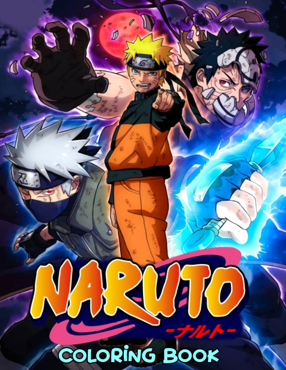 Buy Nàruto Coloring Book: 120+ Amazing Nàruto Coloring Pages for Kids ...