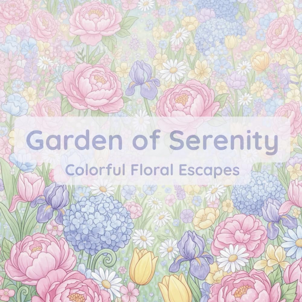 Garden of Serenity: Colorful Floral Escapes
