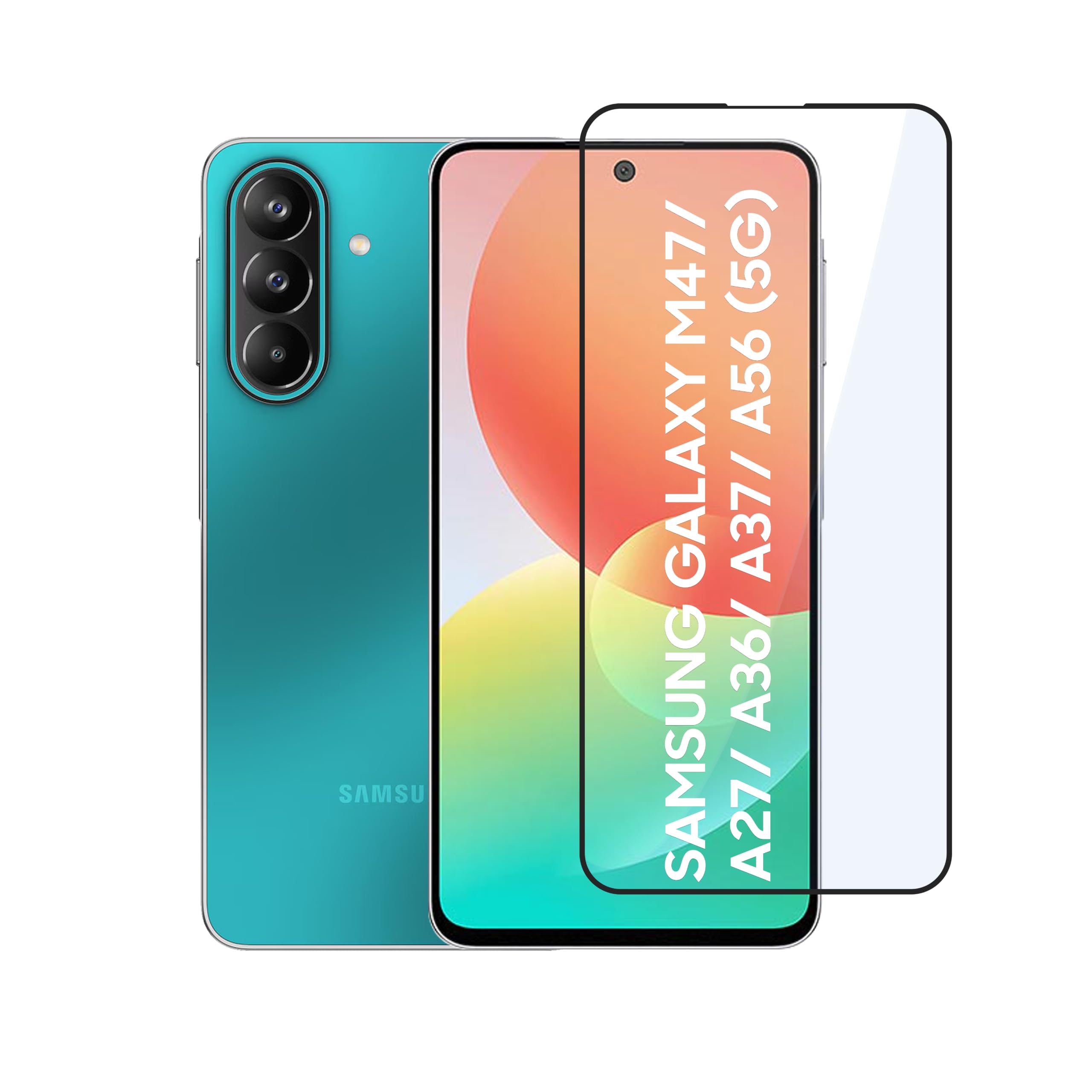 CEDO Tempered Glass for Samsung Galaxy A36 / A56 (5G) | Screen Protector Full HD Quality Tempered Glass Anti-Scratch Edge to Edge Coverage with Easy Installation Kit (Black)-picture-27