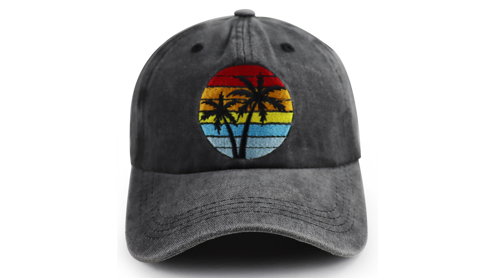 Gorra de béisbol con diseño de palmera para hombre y mujer miniatura 7