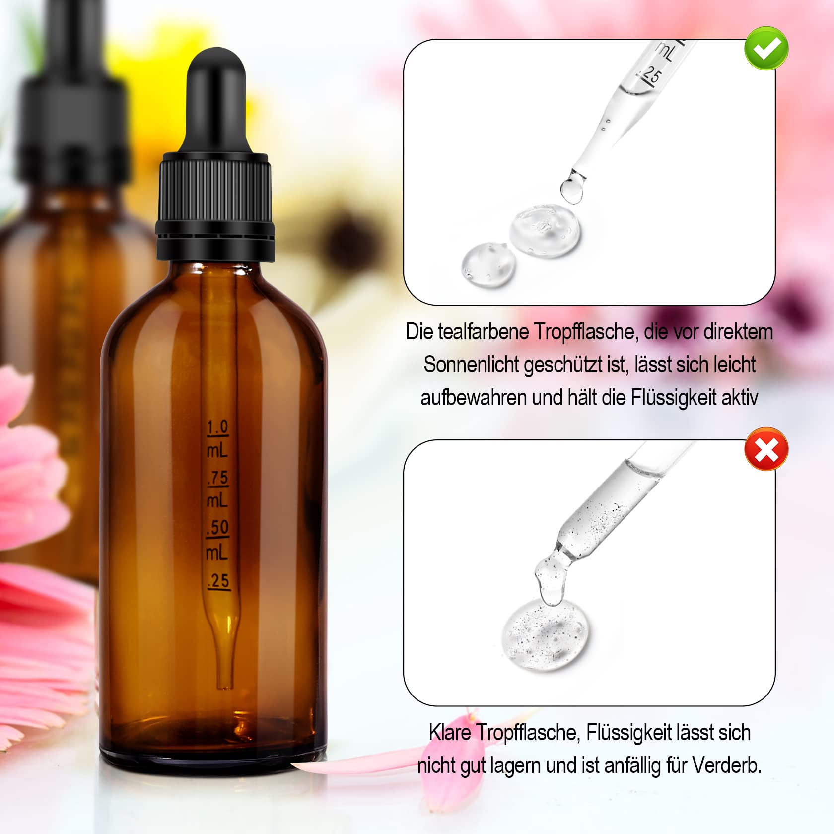 2 Pièces Plateaux En Verre Transparent, 2 X 12 Cm, Plateau D'Huiles