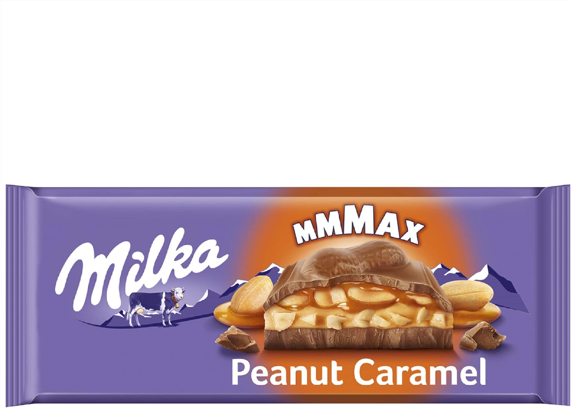 Milk Chocolate with Peanut & Caramel Filling, Large Bar 276g