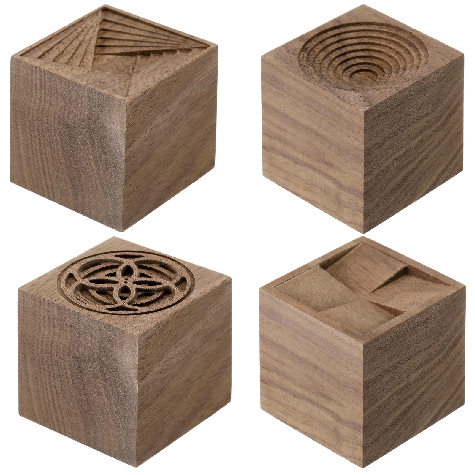 その他 Aroma Diffuser Square (WOODEN FINISH) OAK NC40508 tf8su2k Amazon.com: Leinuosen 4 Pcs Wooden Essential Oil Diffuser Square