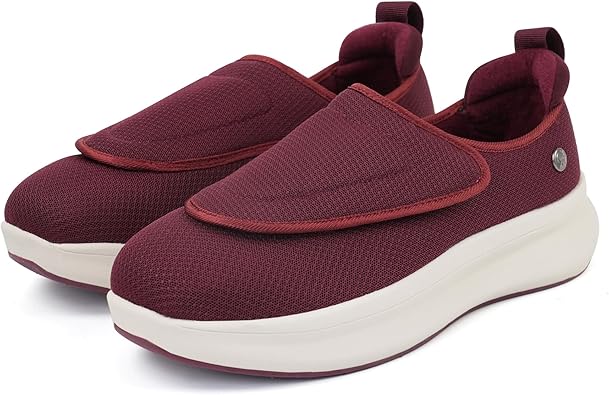 ORTOREX Men Orthopedic Diabetic Walking Sneakers Edema Shoes for Swollen Feet